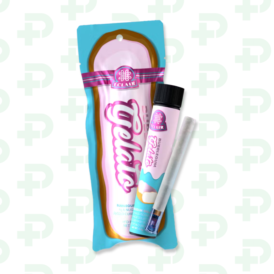 Photograph of product: Hyman Oui'd Eclair - Bubblegum Gelato