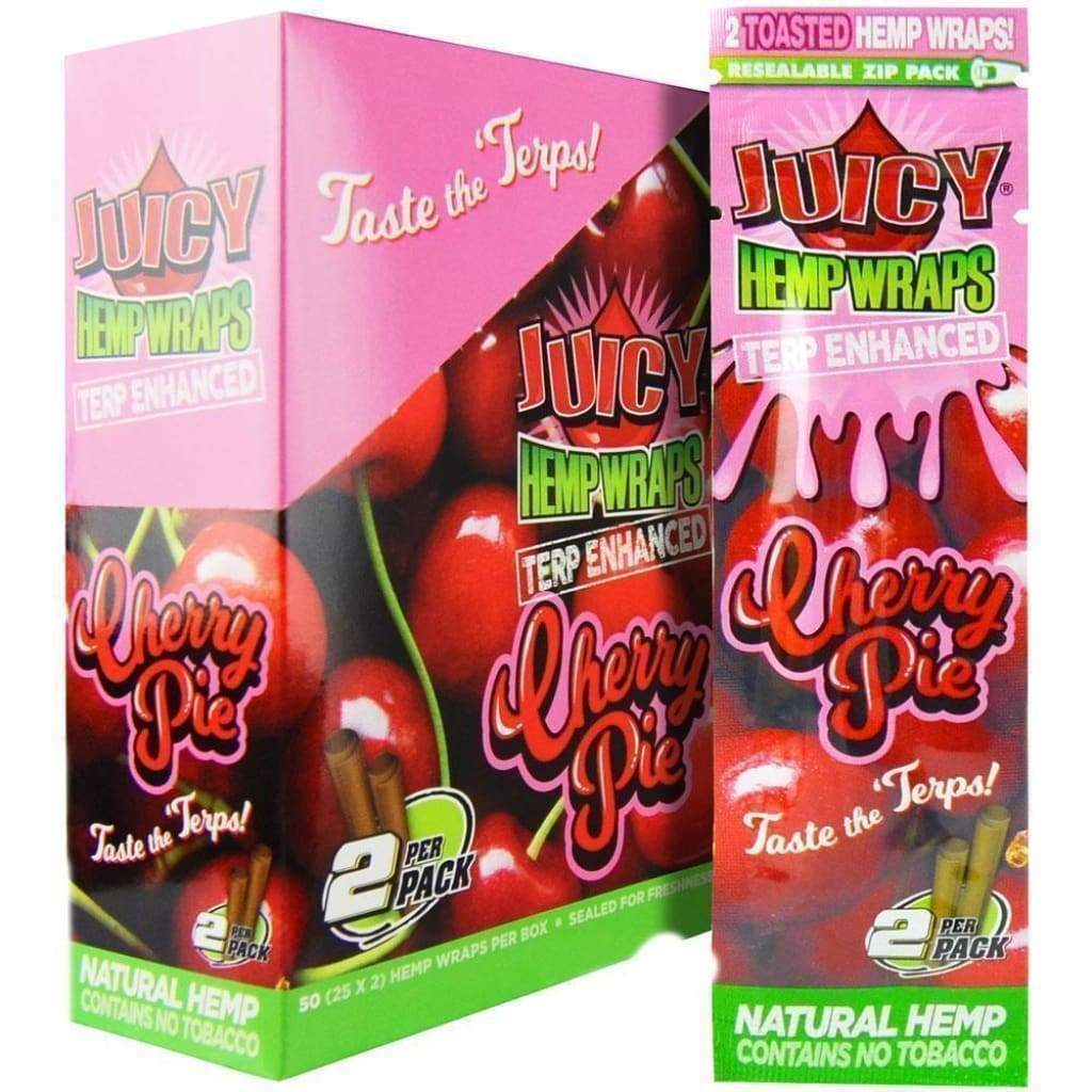 Photograph of product: Cherry Pie Hemp Wrap 2pk