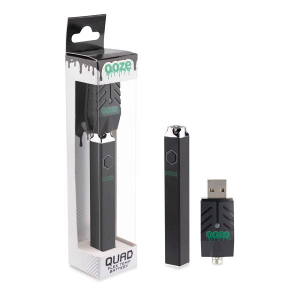 Photograph of product: Ooze Quad Flex Temp Battery Black