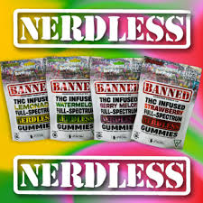 Photograph of product: Banned - Watermelon 200mg Nerdless 4pk (G1-B1)