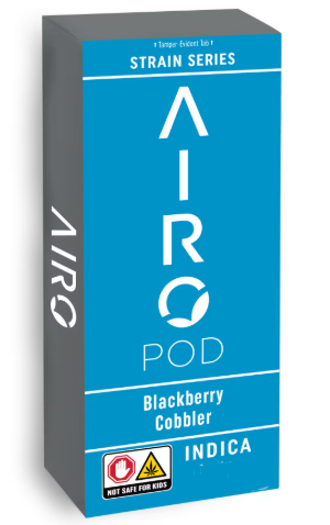 Photograph of product: Airo - Blackberry Cobbler Vape Cart 1g
