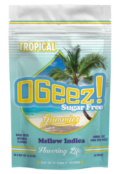 Photograph of product: Sugar Free Tropcial Mellow Oui'd | 100mg