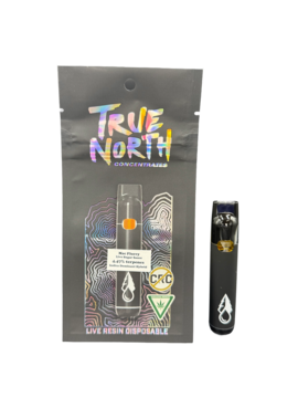 Photograph of product: Mac Flurry Live Sugar Sauce Disposable Cartridge | True North Concentrates | 1g