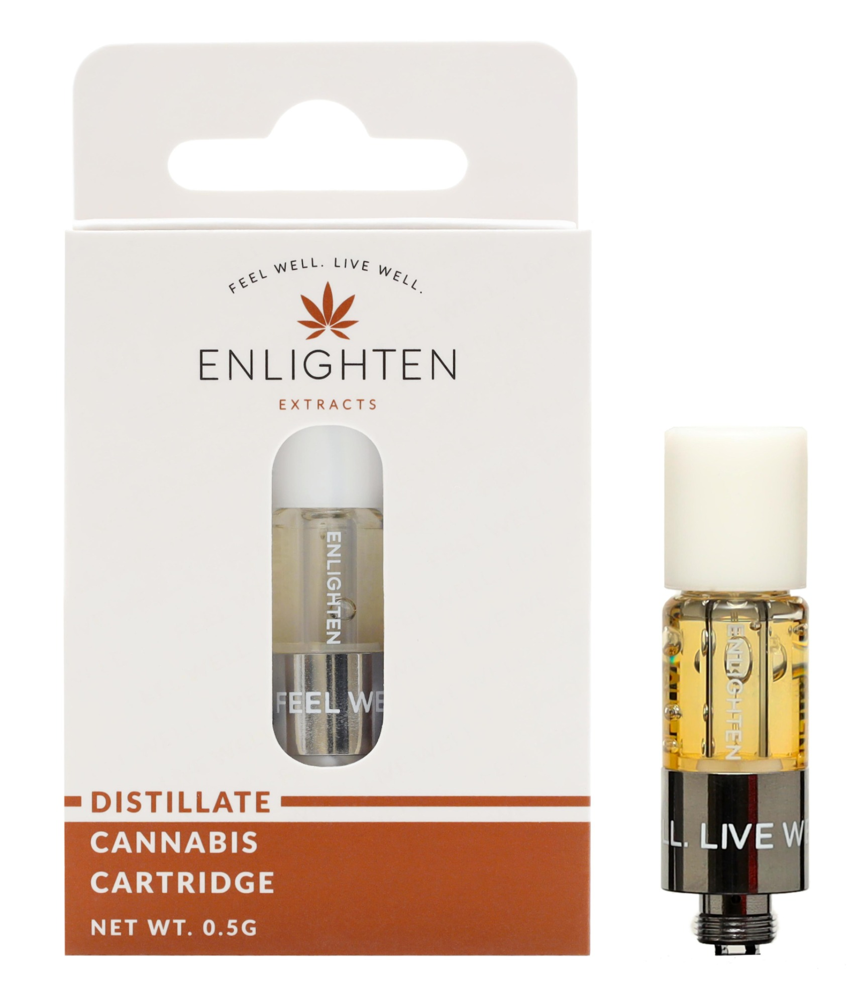 Photograph of product: EE Distillate 0.5g Gelato
