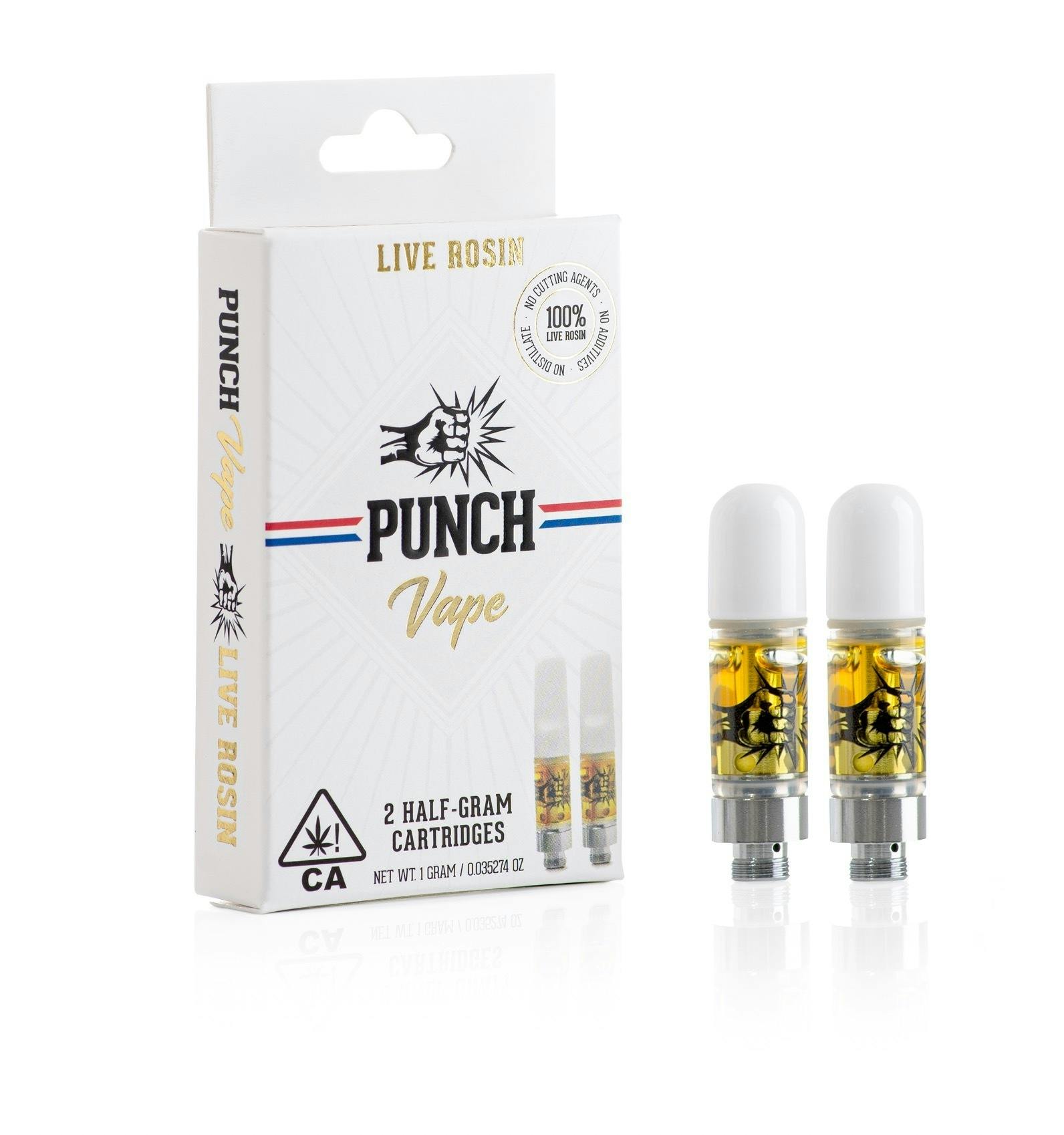 Photograph of product: ROSIN CART - BENZINA 1G - PUNCH EDIBLES & EXTRACTS