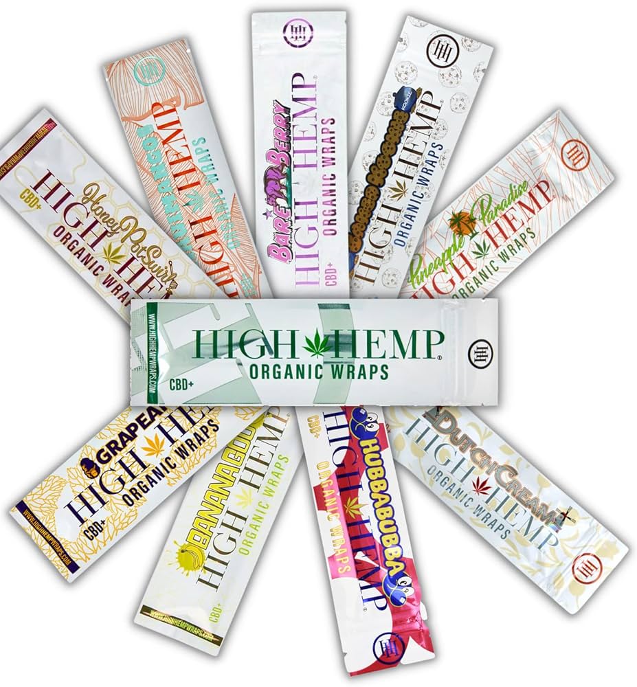 Photograph of product: High Hemp | Wraps [2pk]