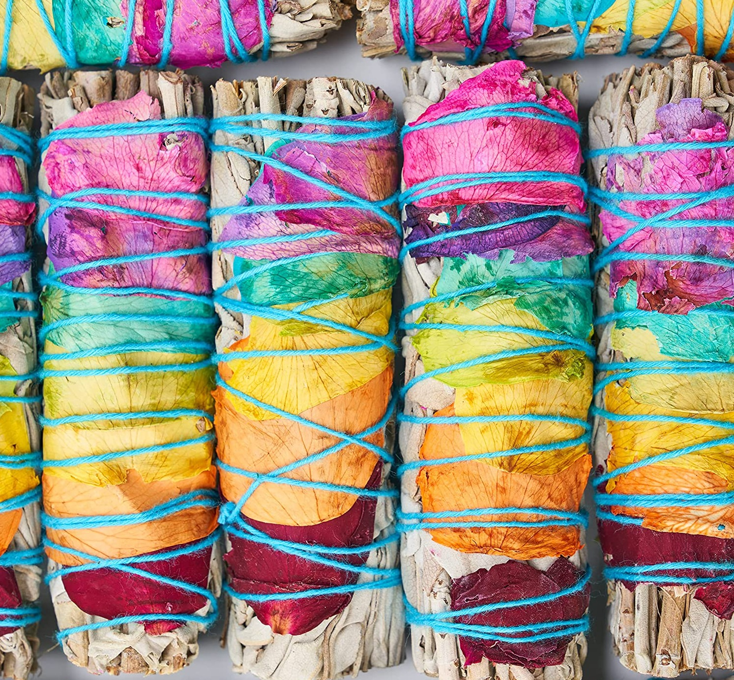 Photograph of product: Chakra Sage Smudge Wand