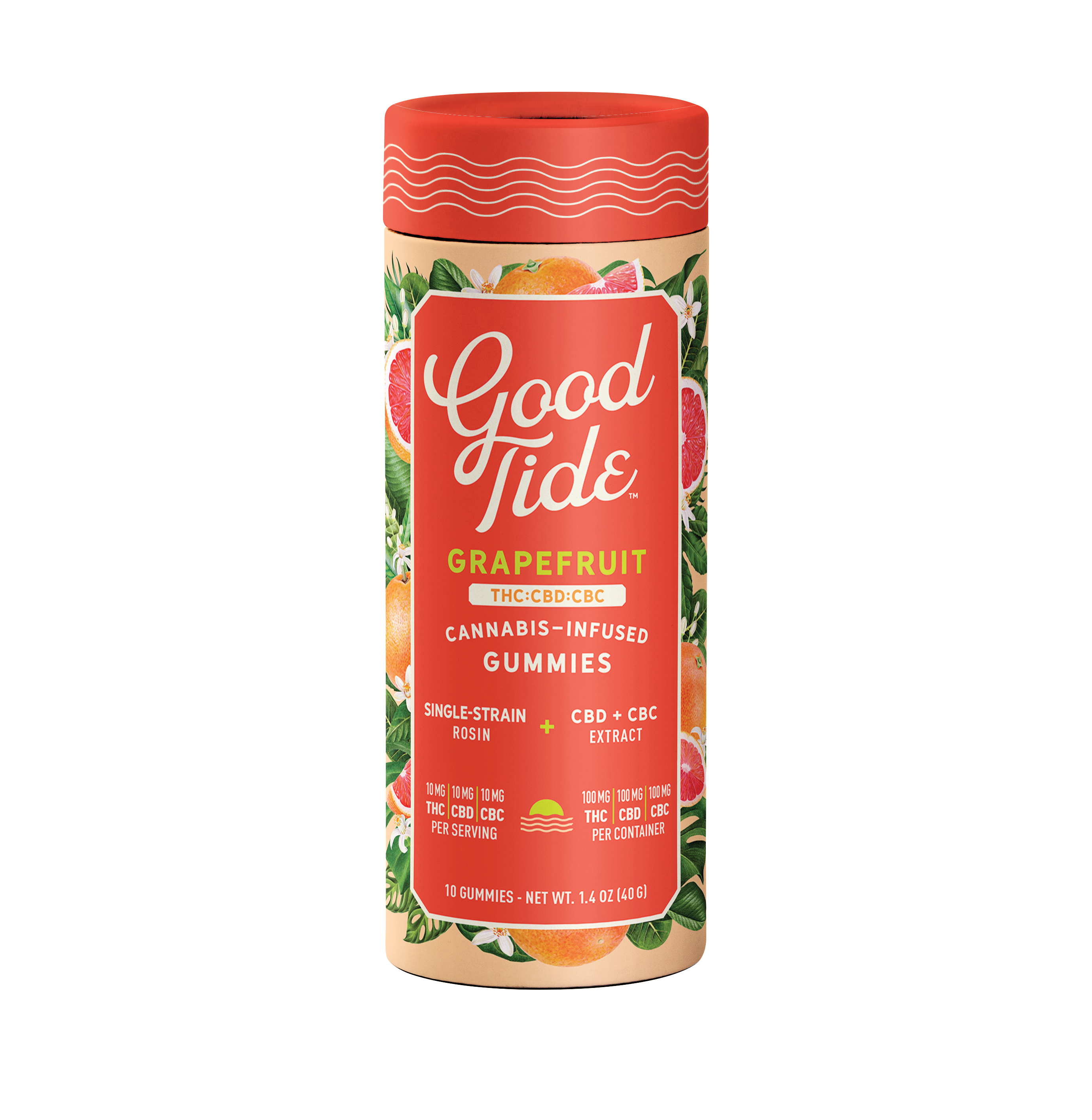 Photograph of product: GRAPEFRUIT 1:1:1 CBD:TH-oui:CBC