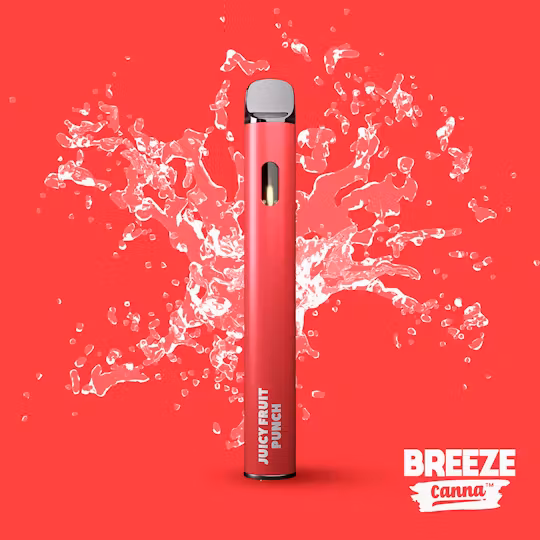 Photograph of product: AU Breeze: Juicy Fruit Punch Disposable
