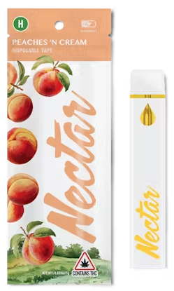 Photograph of product: Vape Disposable | Peaches & Cream
