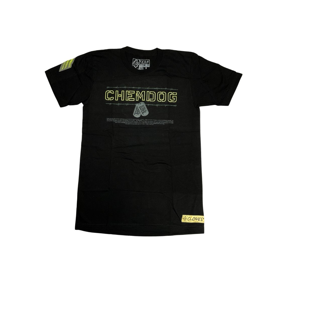 Photograph of product: Tree Shurts ChemDog T-Shirt - Black (S)