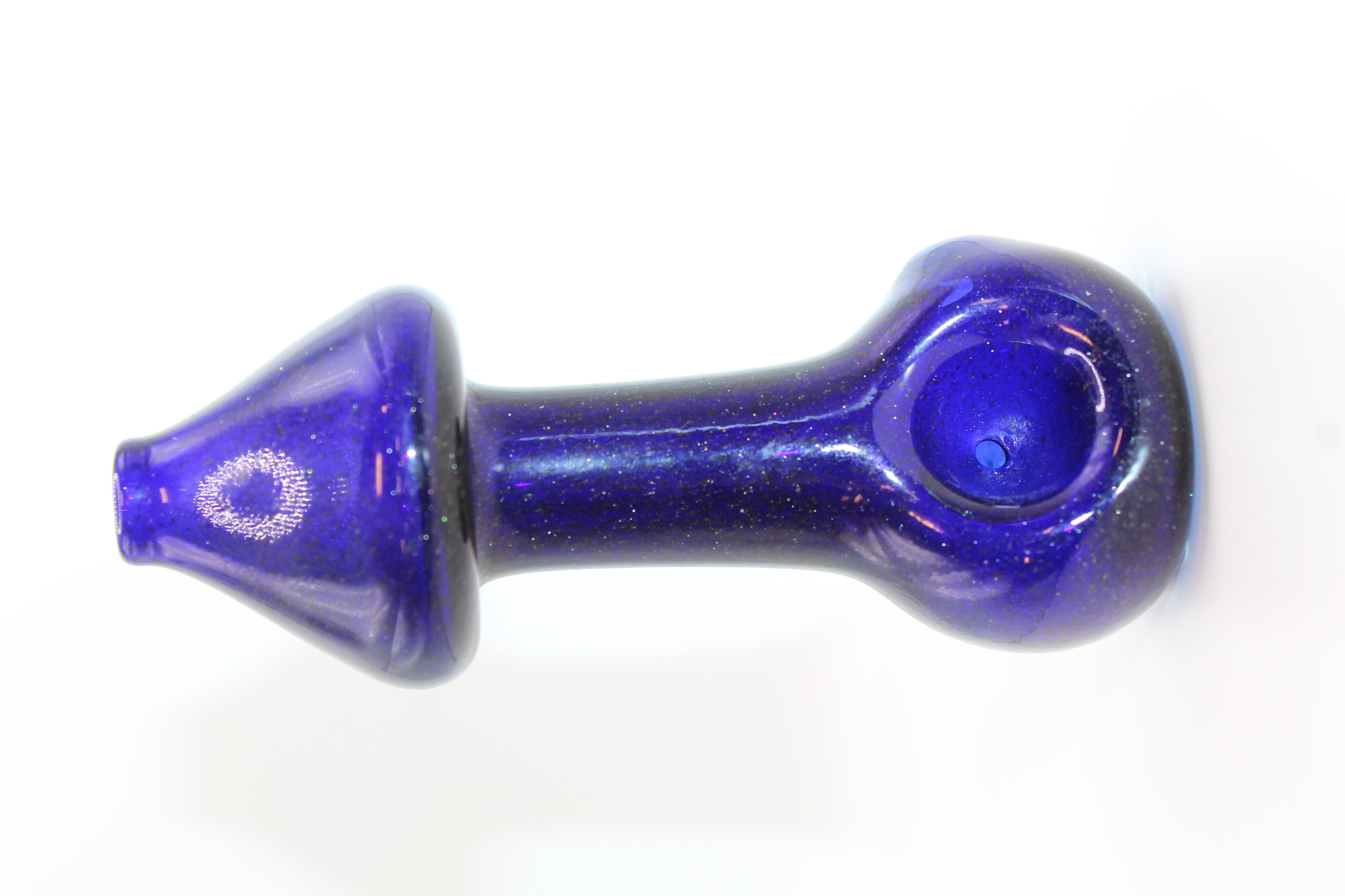 Photograph of product: Blue Blinger Mushroom Pipe by STG | TAX INCLUDED