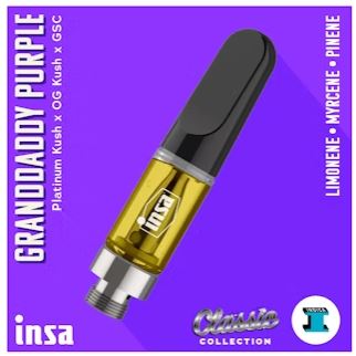 Photograph of product: Grandaddy Purple Vape Cartridge