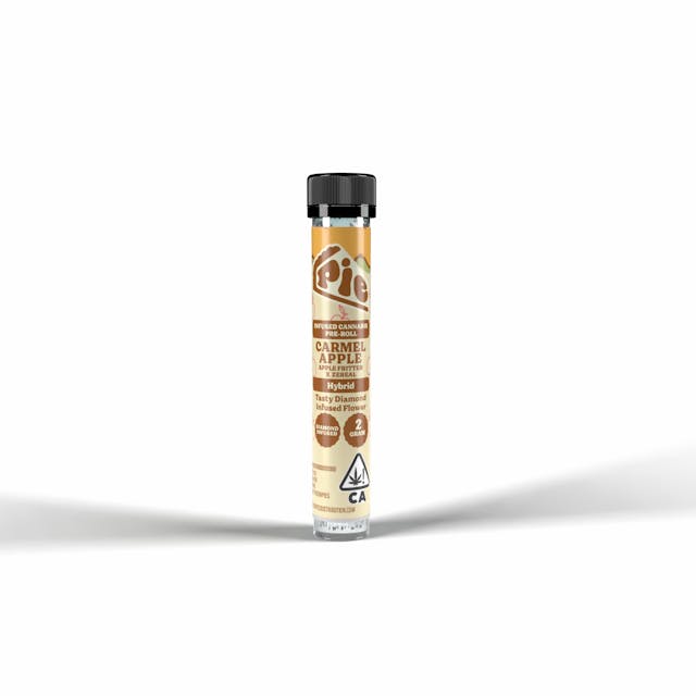 Photograph of product: Pie | 1gx2pk - Carmel Apple - Infused Pre-Roll - Hybrid - 