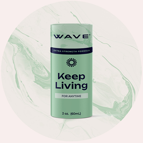 Photograph of product: Wave Keep Living 2,000mg Roll on Stick