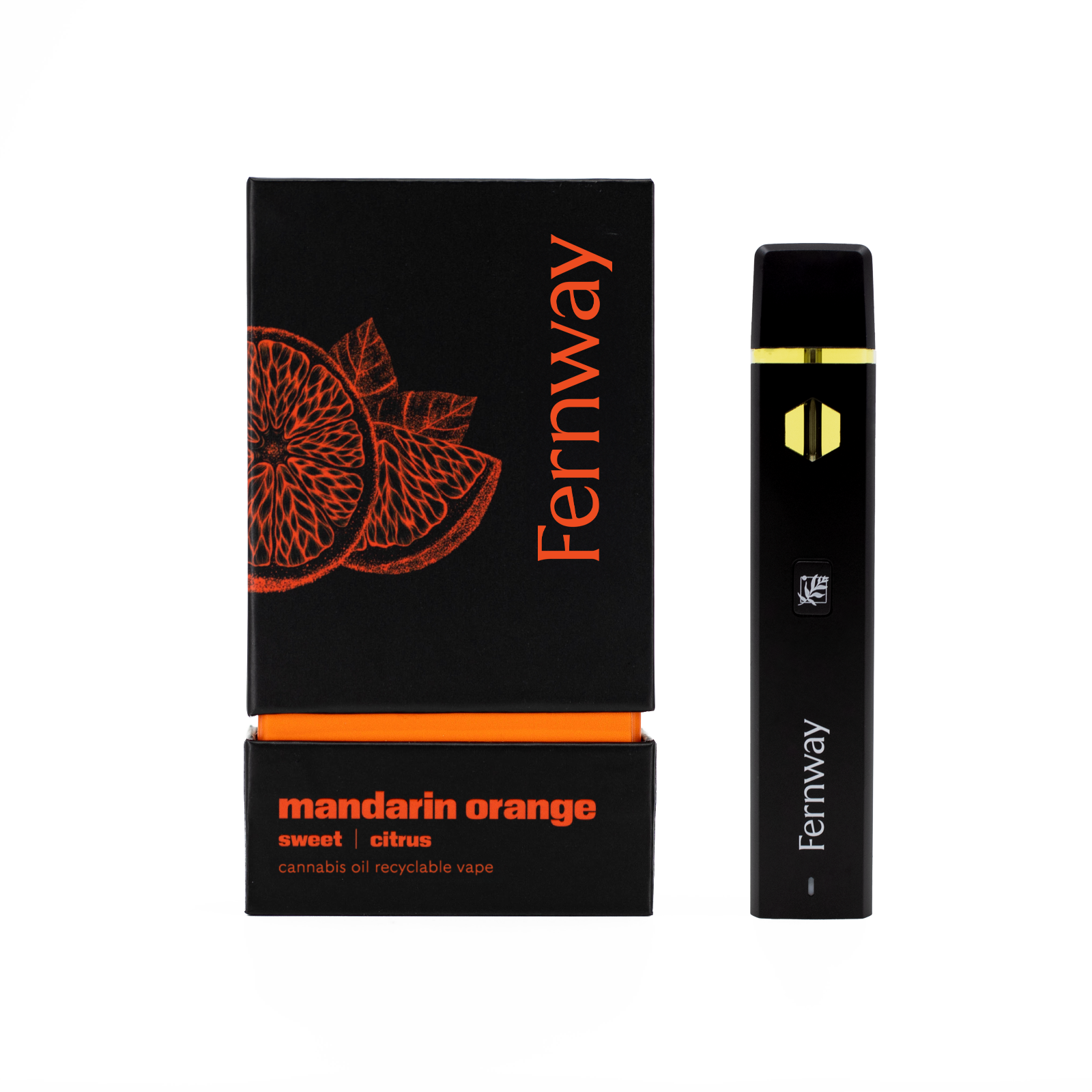 Photograph of product: Fernway - Mandarin Orange - 2g - Disposable Vape