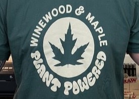 Photograph of product: Winewood & Maple T-shirt