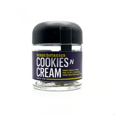 Photograph of product: Bison Botanic - Cookies N Cream - 7g Flower