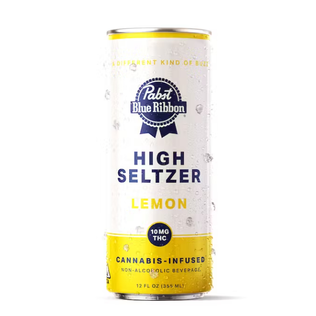 Photograph of product: LEMON - HIGH SELTZER (12OZ / 10MG)