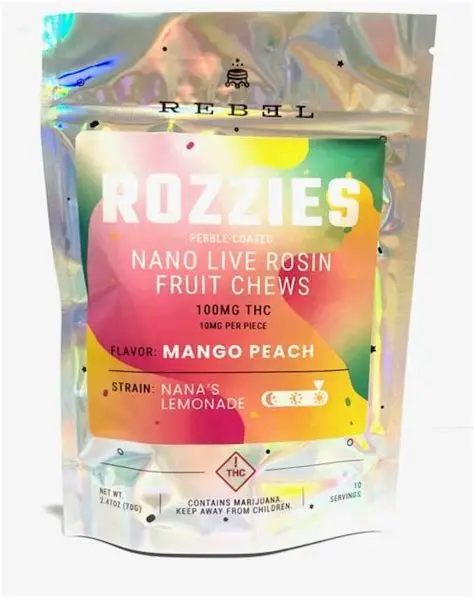 Photograph of product: Orange Pineapple Live Rosin Gummies 100mg