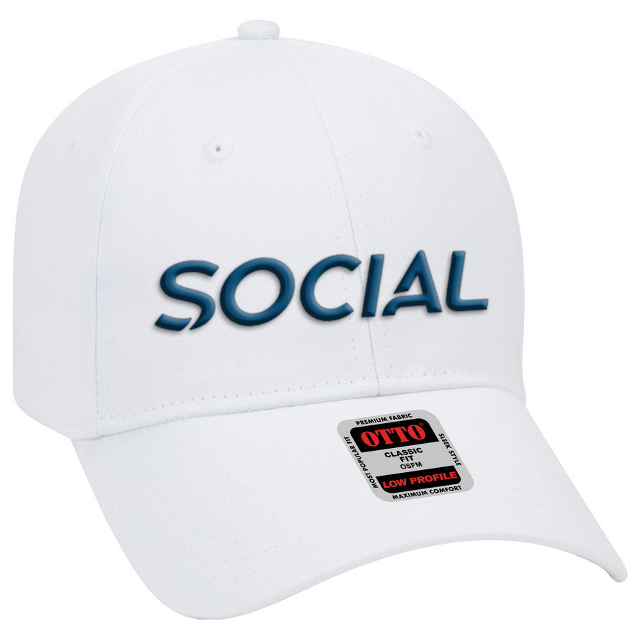 Photograph of product: Social Oui'd Hat Otto White
