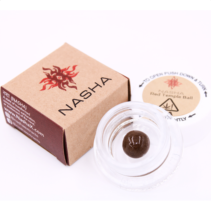 Photograph of product: RED PRESSED - SOUR DIESEL X NTZ - MELT: 65% (1.2G) 60.08%