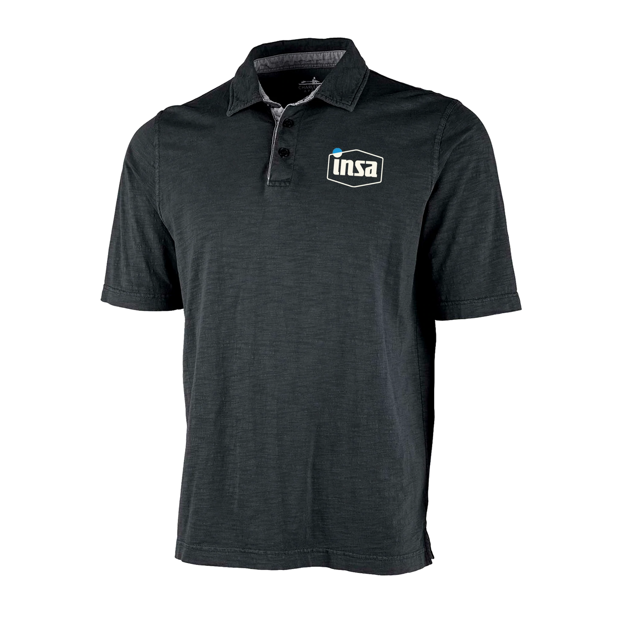 Photograph of product: T Shirt Insa Polo Black -XXXL