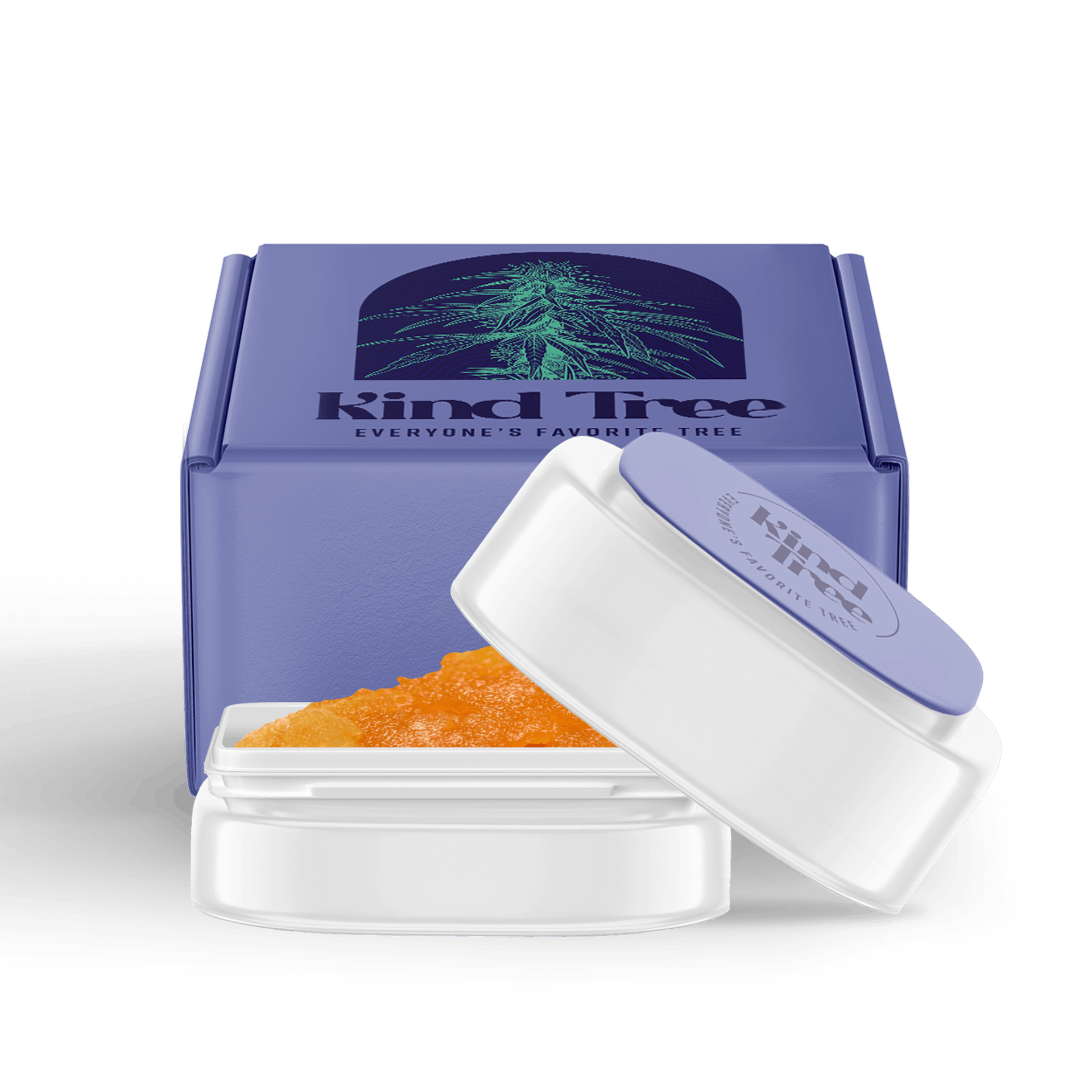 Photograph of product: Kind Tree Concentrate 1g Live Resin- Loud Cake (Badder)