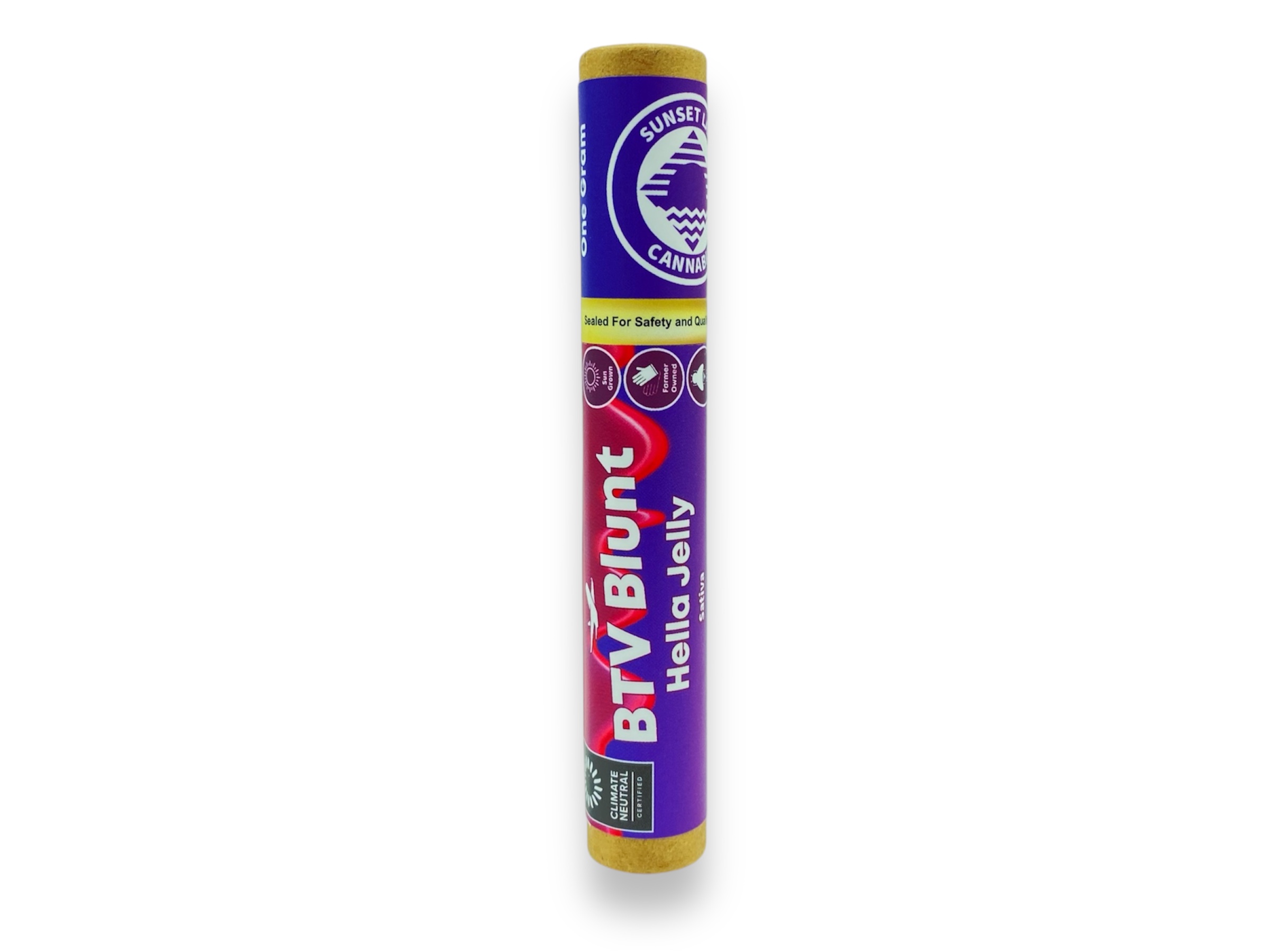 Photograph of product: Hella Jelly Hemp Blunt