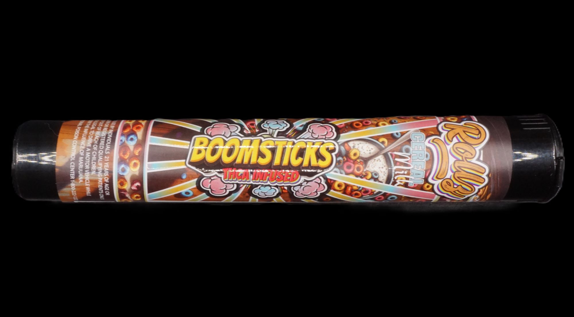 Photograph of product: Boomstick TH-ouiA Infused Preroll | Cereal Milk - Hybrid