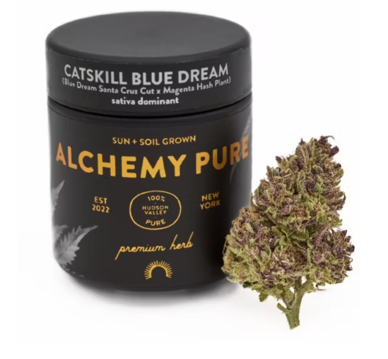 Photograph of product: Alchemy Pure | Catskill Blue Dream | Flower | 3.5g