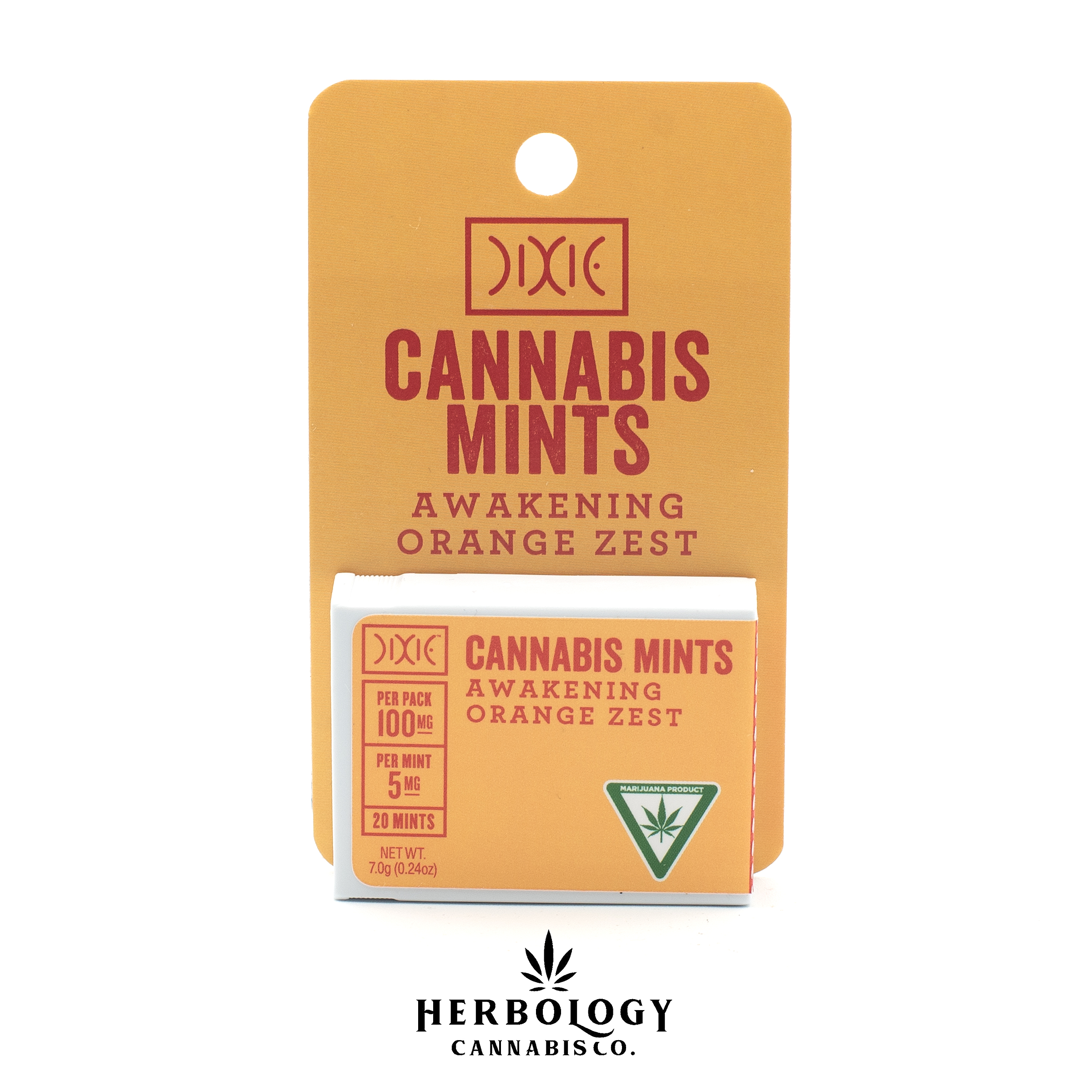 Photograph of product: Dixie | Mints | Awakening Orange | 100mg