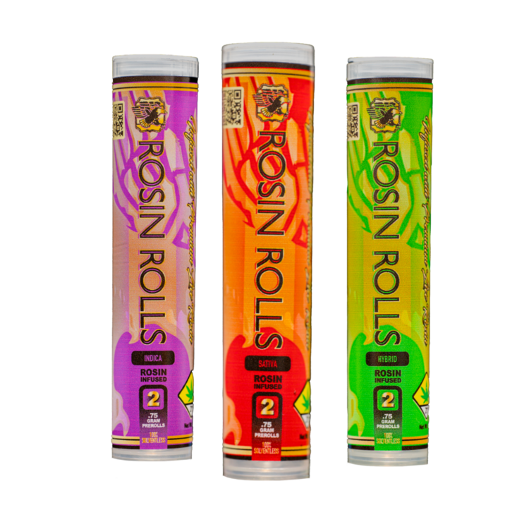 Photograph of product: 2pk Infused PR Grape Runtz x Dulce De Uva (Rosin) jldc