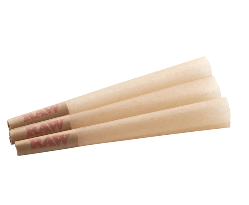 Photograph of product: Raw | Classic Cones | 1 1/4 - 6 Pack