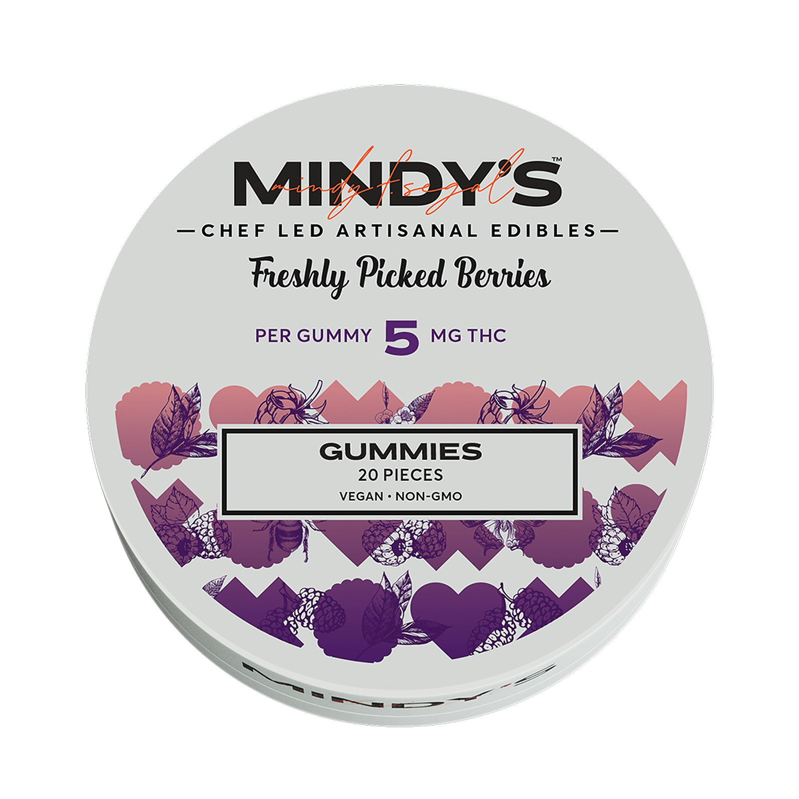 Photograph of product: Freshly Picked Berries | Gummies | 20pk of 5mg*