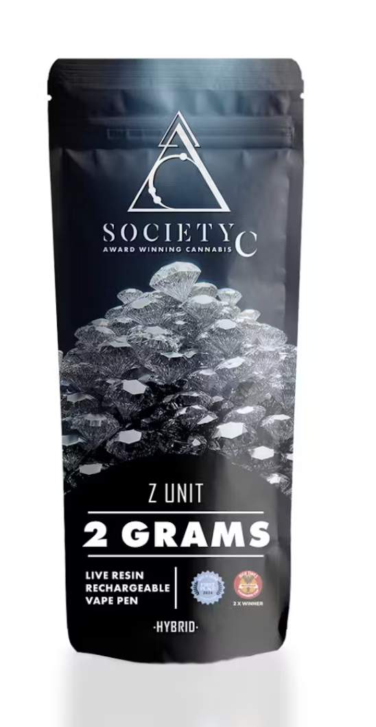 Photograph of product: Z Unit | 2G Live Resin Disposable Vape