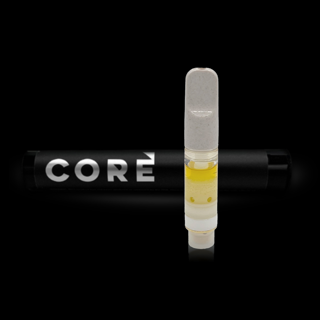Photograph of product: CORE Concentrates | Hippie Crasher | Live Resin | Cartridge | .5g