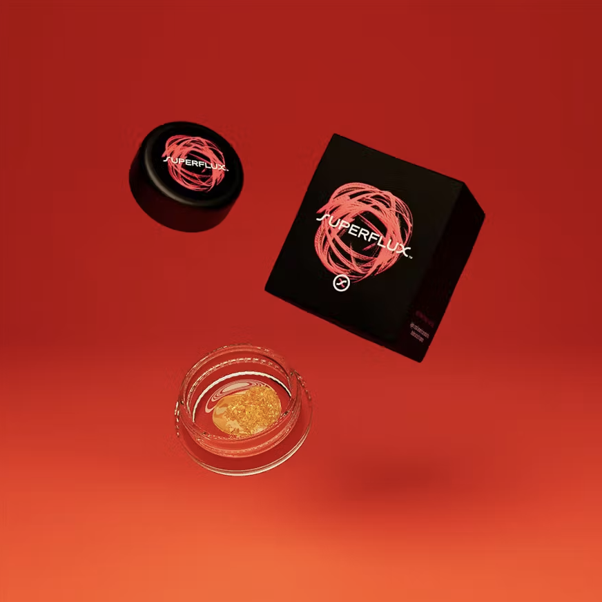 Photograph of product: SUPERFLUX GRAPE GUAVA LIVE RESIN