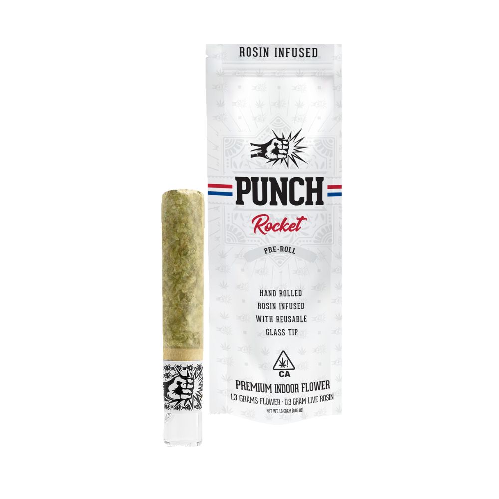 Photograph of product: SUPER SILVER HAZE X ICE CREAM CAKE TAFFY PUNCH ROCKET ROSIN 1.6G - PUNCH EXTRACTS