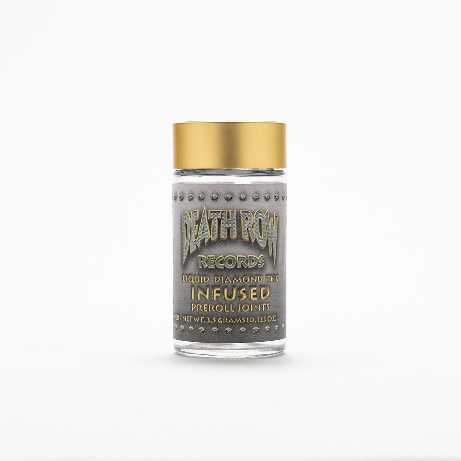 Photograph of product: Death Row | Carbon Cake | Infused Preroll - 7 Pack (3.5 Grams)