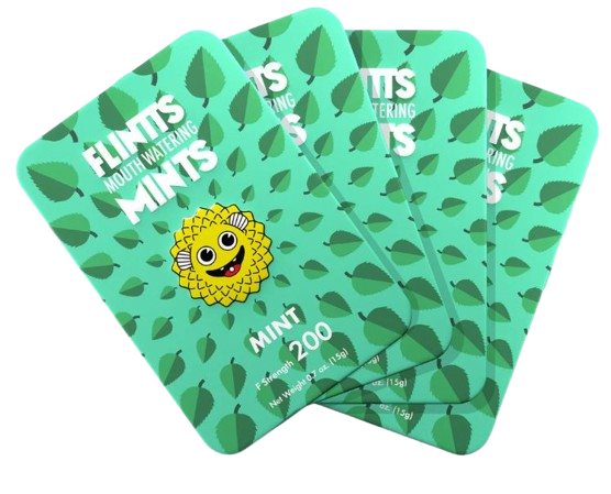 Photograph of product: Flintts - Mint I F-200 - 30 tabs