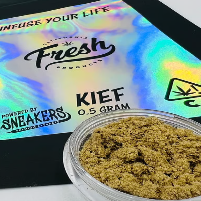 Photograph of product: Ztrawberries Kief 1 G