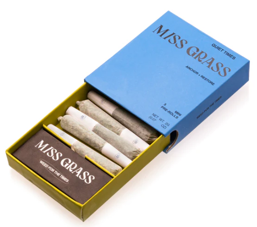 Photograph of product: Quiet Times | Prerolls | 2g (5pk)