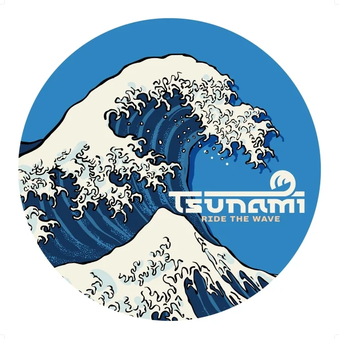 Photograph of product: TSUNAMI 300MG PINK PRIDE GUMMIES