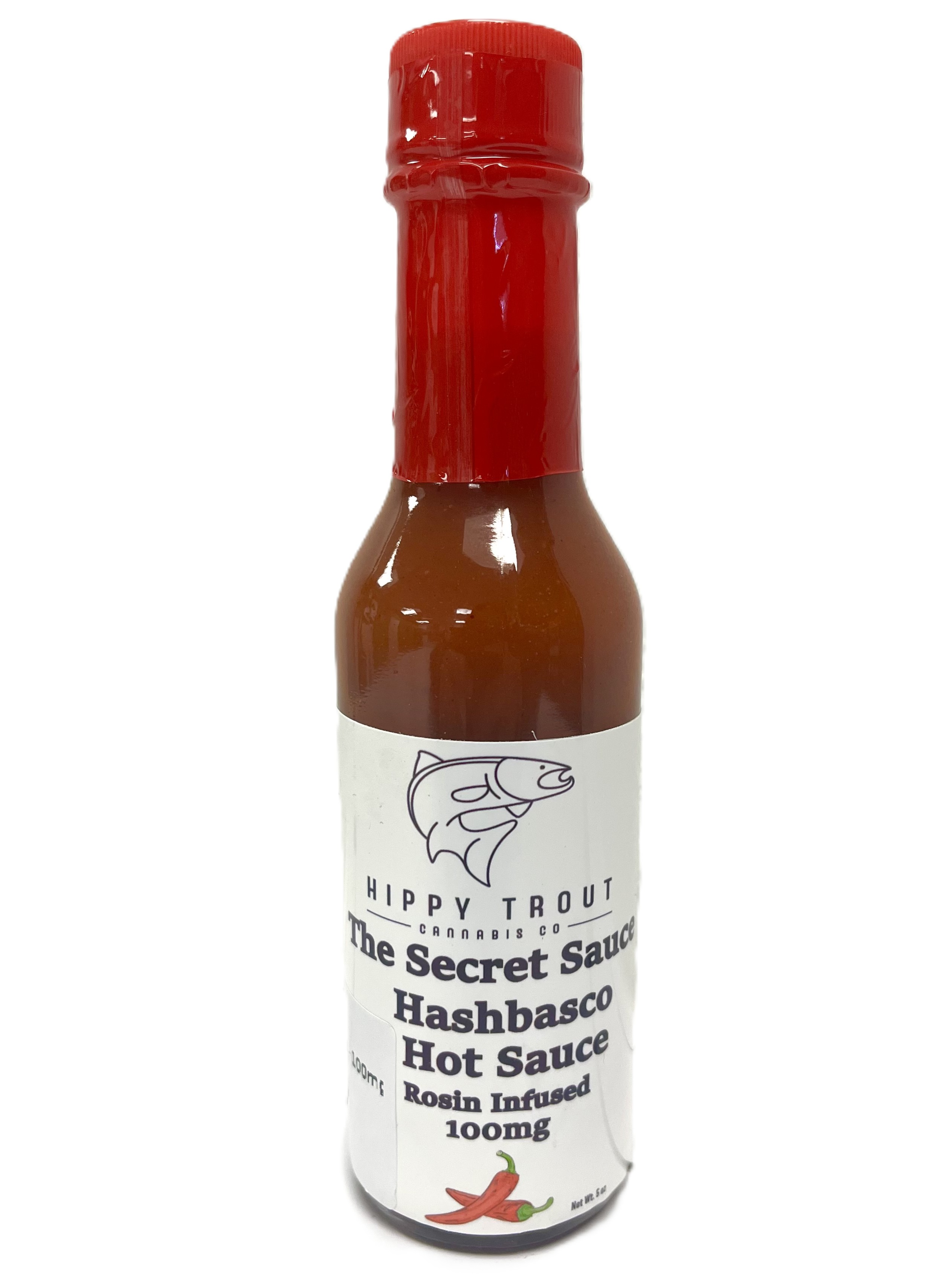 Photograph of product: Hasbasco Sauce | 100mg | Hippy Trout