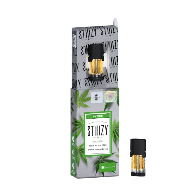 Photograph of product: Pineapple Runtz 1g pod - Stiiizy - 
