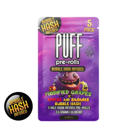 Photograph of product: Modified Grapes x Apples and Bananas Infused 5pk - 