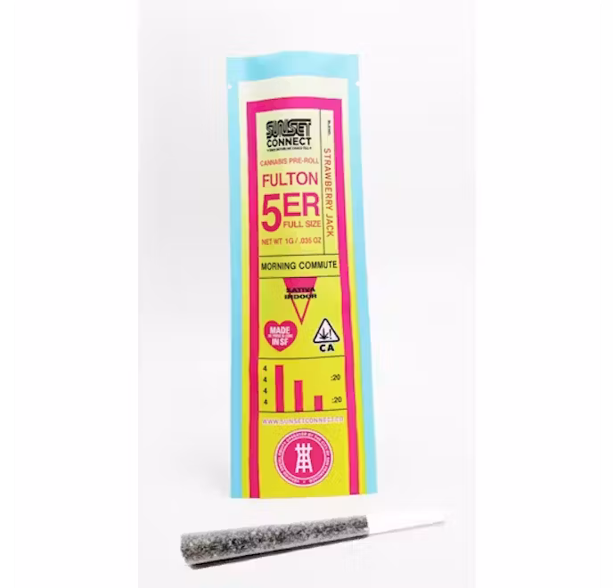 Photograph of product: STRAWBERRY JACK PREROLL | 1G | Oui'd