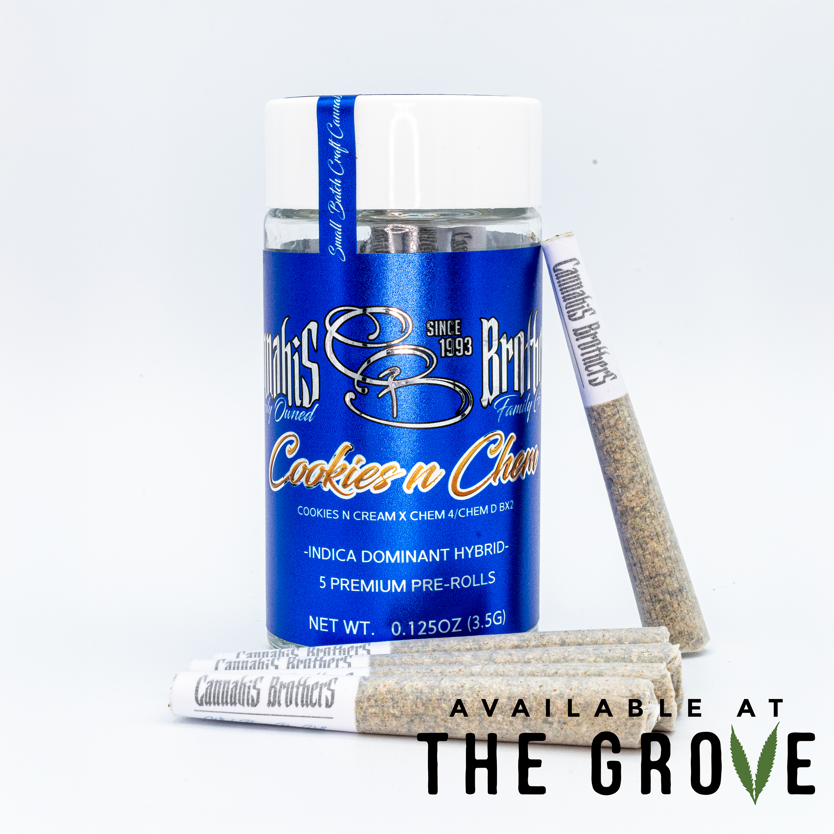 Photograph of product: The Oui'd Brothers | Cookies N' Chem Pre-Roll Packs