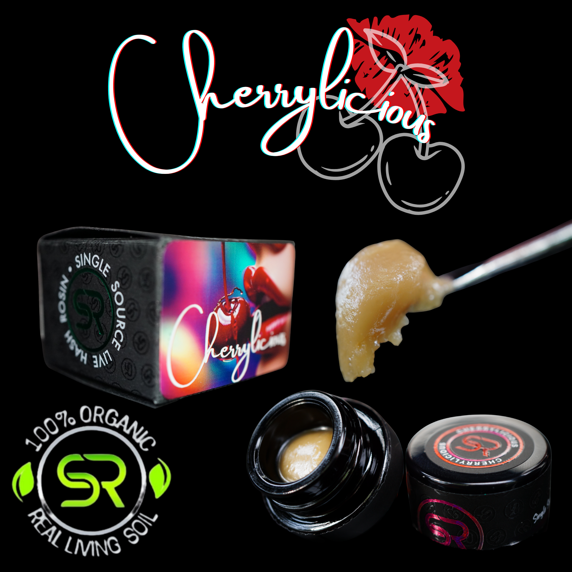 Photograph of product: Cherrylicious 1g Rosin